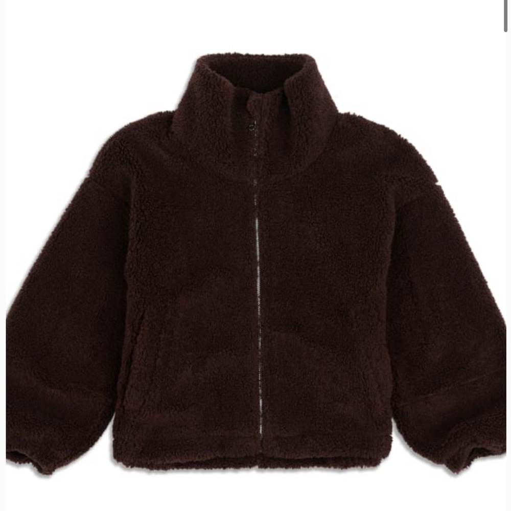 Lululemon Cinchable Fleece Zip-Up